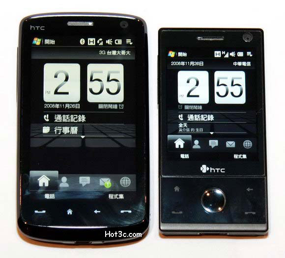 [HTC] HTC Touch HD vs Diamond 圖說比較！