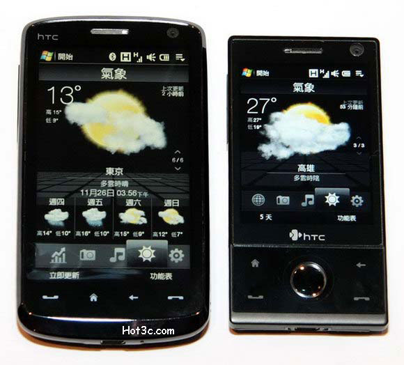 [HTC] HTC Touch HD vs Diamond 圖說比較！