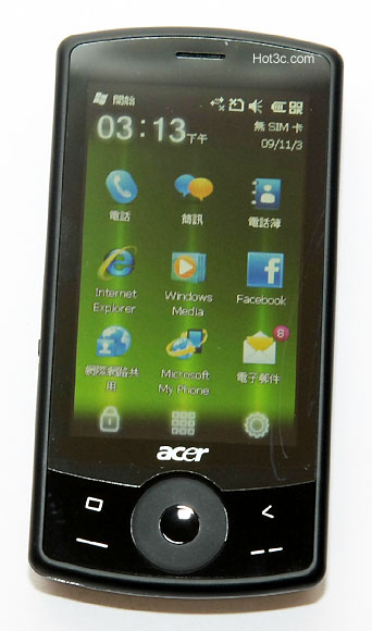 [Acer] Acer beTouch E100 評測