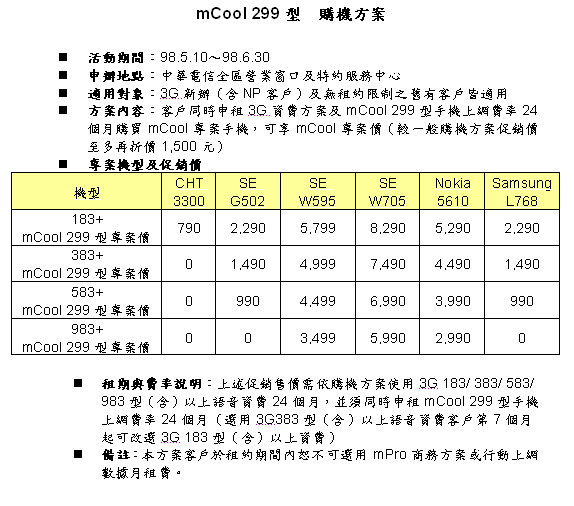 [CHT] 客製手機 CHT3300 評測