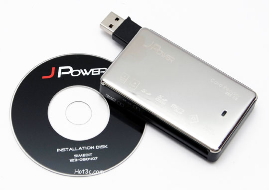 [JPower] 支援IC卡 JPower讀卡機評測