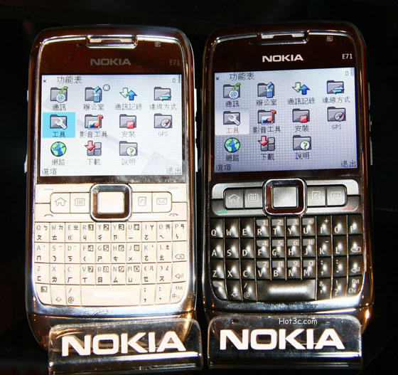 [Nokia] Nokia E71 實機試玩