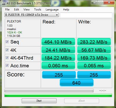 [Plextor] 使用再久依舊高速的 Plextor M2P 實測