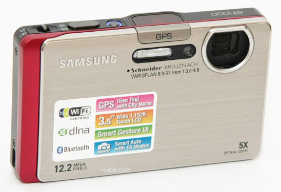 [Samsung] GPS/無線功能 Samsung ST1000 評測